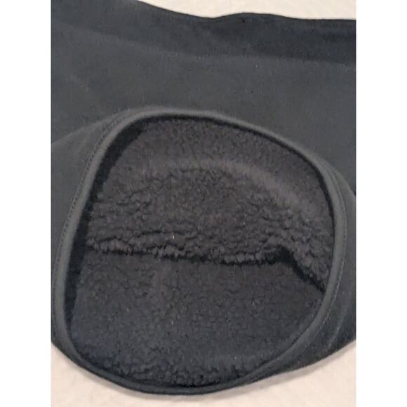 Adult's Black Fleece Neck Gaiter - Picture 2 of 3